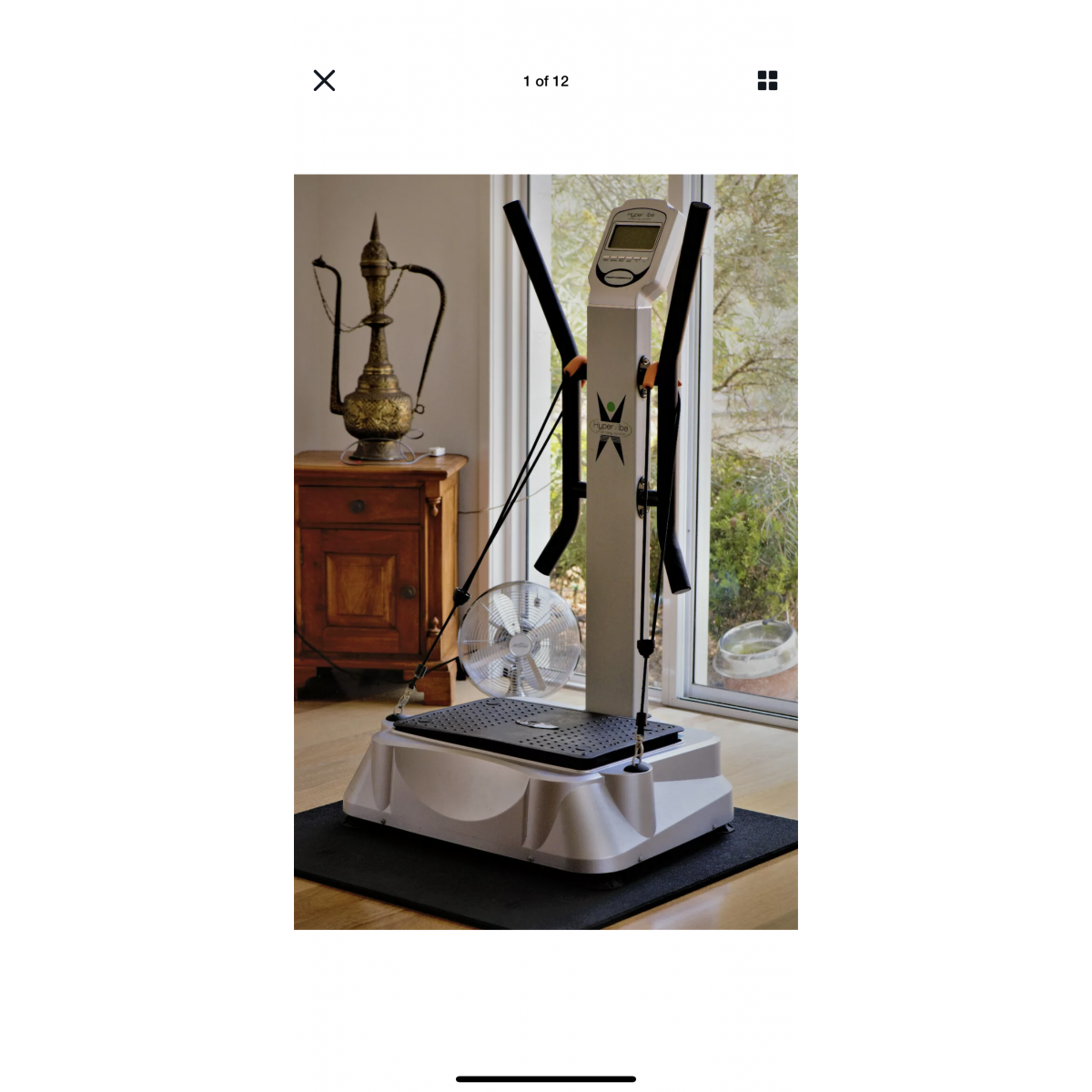 Hypervibe vibration machine top